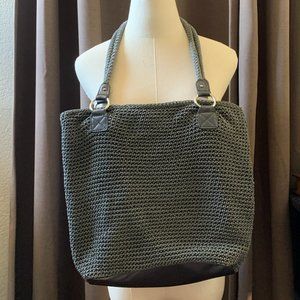 NWOT Xhilaration Gray Crochet Purse